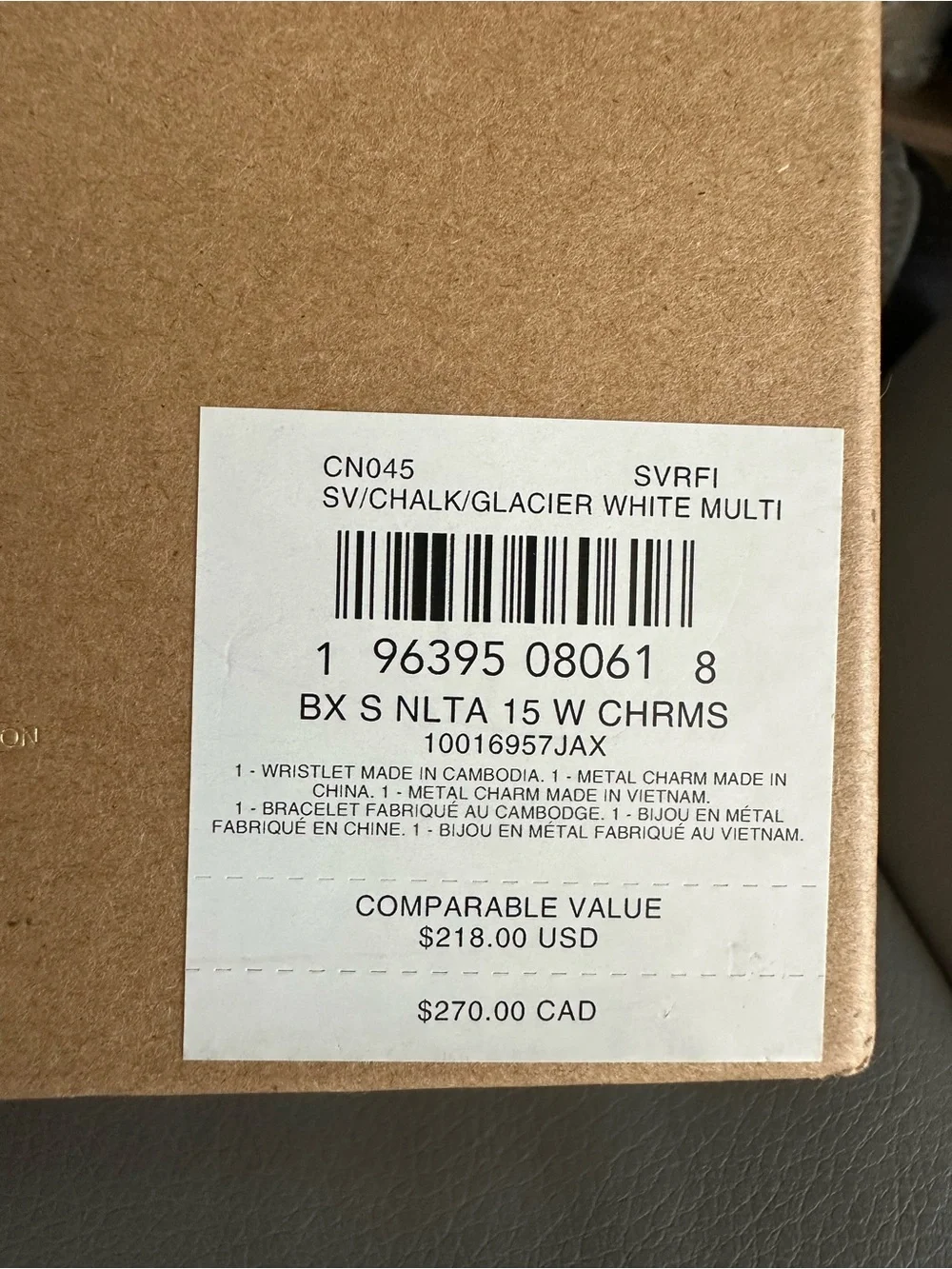 Coach Nolita 15 w/ Two Charms in a Giftable Box, New with Tag